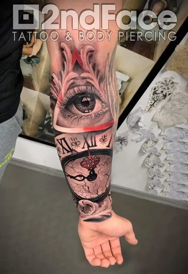 Tatuaj Ochi 1 – 2nd Face Tattoo București