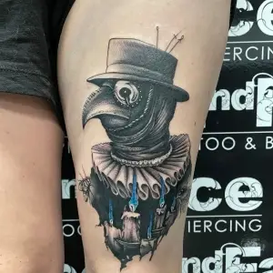Tatuaj Picior Realistic