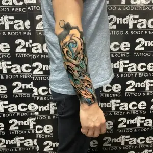 Tatuaja Antebrat Biomecanic